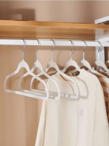 Вішалки, 20 шт. - сірий