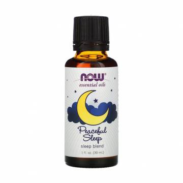 Эфирное масло Now Foods Essential Oils Peaceful Sleep Oil Blend Спокойный сон, 30 мл Эфирное масло Now Foods Essential Oils Peaceful Sleep Oil Blend Спокойный сон, 30 мл