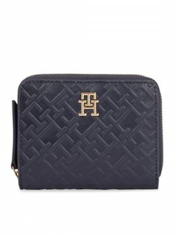 Tommy Hilfiger Мале жіноче портмоне Th Refined Med Za Mono AW0AW15755 Cиній Tommy Hilfiger Мале жіноче портмоне Th Refined Med Za Mono AW0AW15755 Cиній