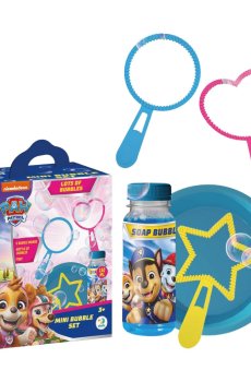Мини-набор мыльных пузырей DoDo Щенячий патруль, от 3 лет (миска, 1 шт + рамки, 3 шт + мыльные пузыри, 150 мл) (200606)