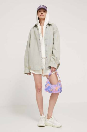 Шорты UGG женские цвет бежевый однотонные высокая посадка 1152769 Шорты UGG женские цвет бежевый однотонные высокая посадка 1152769
