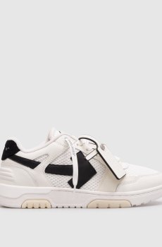Белые комбинированные кроссовки Slim Out Of Office с логотипом