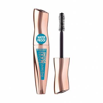 Водостойкая тушь для ресниц Deborah 24 Ore Instant Maxi Volume Waterproof Black, 12 мл Водостойкая тушь для ресниц Deborah 24 Ore Instant Maxi Volume Waterproof Black, 12 мл
