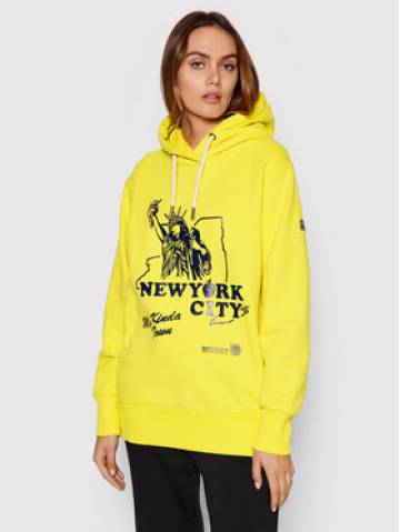Superdry Світшот Boho And Rock W2011168A Жовтий Relaxed Fit Superdry Світшот Boho And Rock W2011168A Жовтий Relaxed Fit