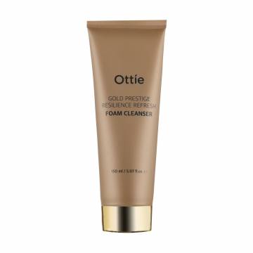 Увлажняющая очищающая пенка для упругости кожи лица Ottie Gold Resilience Refresh Foam Cleanser, 150 мл Увлажняющая очищающая пенка для упругости кожи лица Ottie Gold Resilience Refresh Foam Cleanser, 150 мл