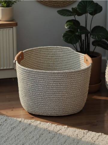 Кошик для зберігання - бежевий Кошик для зберігання - бежевий