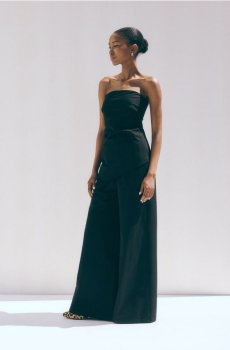 Reserved - Широкі штани - чорний - 4422T-99X