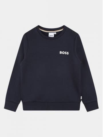 Boss Світшот J25Q12 S Cиній Regular Fit Boss Світшот J25Q12 S Cиній Regular Fit