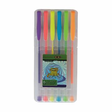 Набор гелевых ручек ZiBi Kids Line Neon, 6 цветов (ZB.2201-99) Набор гелевых ручек ZiBi Kids Line Neon, 6 цветов (ZB.2201-99)