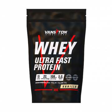 Протеин Vansiton Ultra Fast Protein в порошке, со вкусом ванили, 450 г Протеин Vansiton Ultra Fast Protein в порошке, со вкусом ванили, 450 г