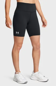 Женские черные велосипедки Campus 7in Short Черный XS Under Armour 1386703-001