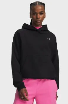 Женское черное худи Icon Fleece Hoodie Черный XS Under Armour 6013544-009
