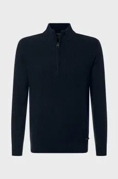 Мужская темно-синяя кофта Синий S Pierre Cardin PC.-C5 51012.5065
