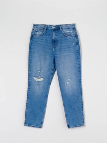 Джинси mom high waist - синій Джинси mom high waist - синій