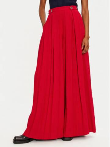 TWINSET Штани палаццо 242TT2172 Червоний Wide Leg TWINSET Штани палаццо 242TT2172 Червоний Wide Leg