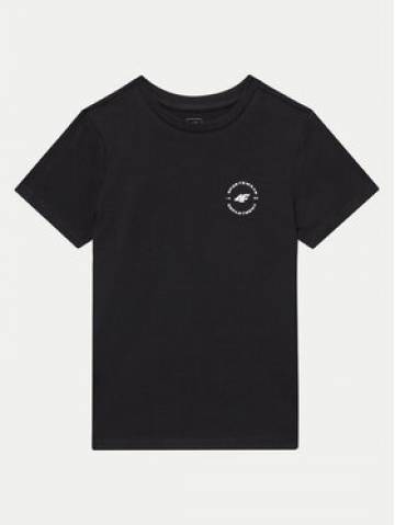 4F Футболка 4FJWAW24TTSHM1859 Чорний Regular Fit 4F Футболка 4FJWAW24TTSHM1859 Чорний Regular Fit