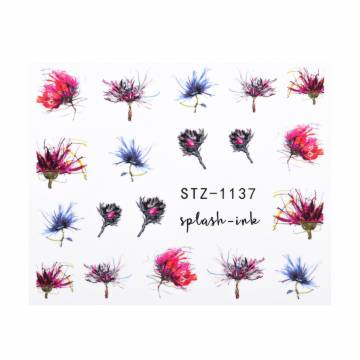 Водные наклейки для ногтей Vizavi Professional STZ-1137 Водные наклейки для ногтей Vizavi Professional STZ-1137