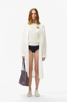 Женский белый кардиган Белый 36 Lacoste AF050870V