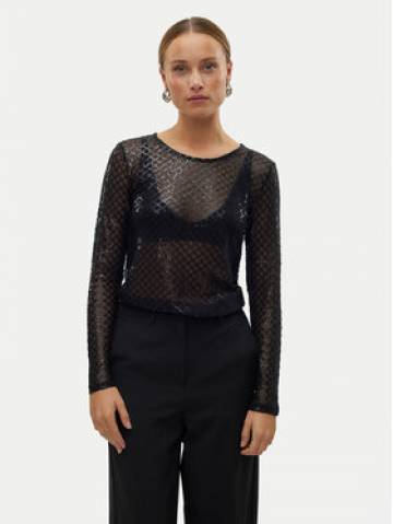Vero Moda Блузка Safina 10317016 Чорний Regular Fit Vero Moda Блузка Safina 10317016 Чорний Regular Fit