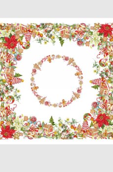 Белая скатерть MARZAPE