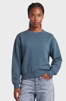 Женский синий свитшот Unit relaxed Синий S G-Star RAW D28752,D969