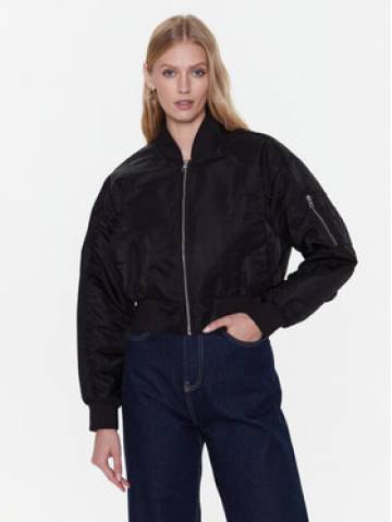 Calvin Klein Jeans Куртка бомбер J20J220343 Чорний Regular Fit Calvin Klein Jeans Куртка бомбер J20J220343 Чорний Regular Fit