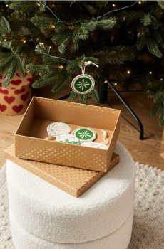 Деревяні кульки 6 pack - темно-зелений