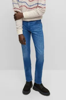 Мужские синие джинсы Синий 40 BOSS 50470506;420