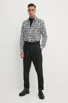 Хлопковая рубашка Versace Jeans Couture