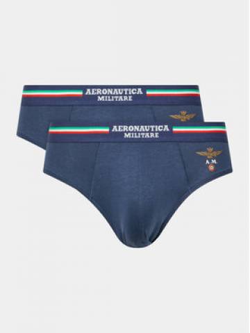 Aeronautica Militare Набір з 2 пар сліпів AM1USL001 Cиній Aeronautica Militare Набір з 2 пар сліпів AM1USL001 Cиній