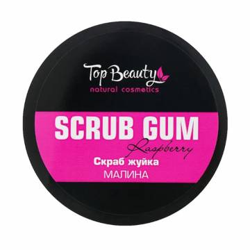 Скраб-жвачка для тела Top Beauty Scrub Gum Малина, 250 мл Скраб-жвачка для тела Top Beauty Scrub Gum Малина, 250 мл