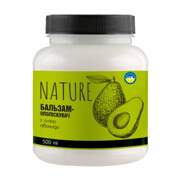 Бальзам-ополаскиватель для волос Bioton Cosmetics Nature с маслом авокадо, 500 мл Бальзам-ополаскиватель для волос Bioton Cosmetics Nature с маслом авокадо, 500 мл