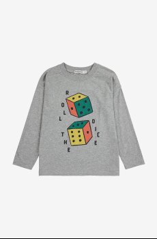 Хлопковый лонгслив для младенцев Bobo Choses Roll the Dice