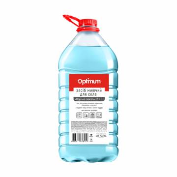 Средство для мытья стекол Optimum Морская свежесть, 5 л Средство для мытья стекол Optimum Морская свежесть, 5 л