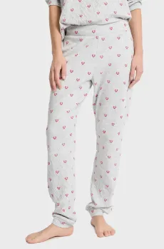 Женские серые брюки с узором PAISHA Серый XS Etam 6556255