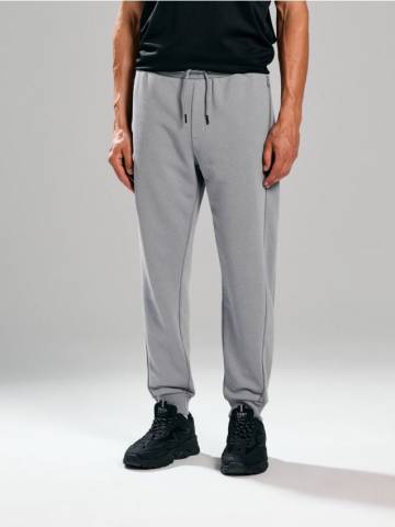 Штани regular fit - сірий Штани regular fit - сірий