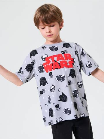 Лонгслів Star Wars - середньо-сірий Лонгслів Star Wars - середньо-сірий