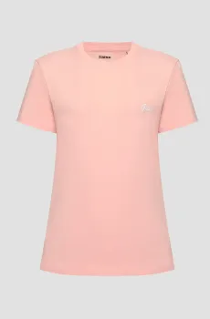 Женская персиковая футболка Розовый L Guess V5GI06.KCRZ1;C420