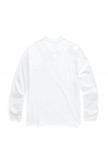 Детская хлопковая кофта Polo Ralph Lauren цвет белый однотонная 323843804004 Детская хлопковая кофта Polo Ralph Lauren цвет белый однотонная 323843804004
