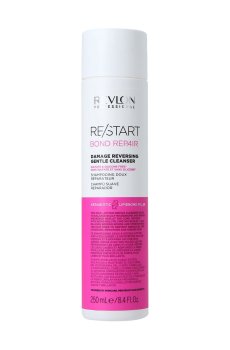 Восстанавливающий шампунь для волос Revlon Professional Restart Bond Repair Damage Reversing Gentle Cleanser Shampoo, 250 мл