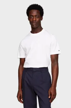 Мужская белая футболка DC MERCERIZED TEE Белый XL Tommy Hilfiger MW0MW31526