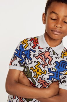 Lacoste поло дитяче x Keith Haring