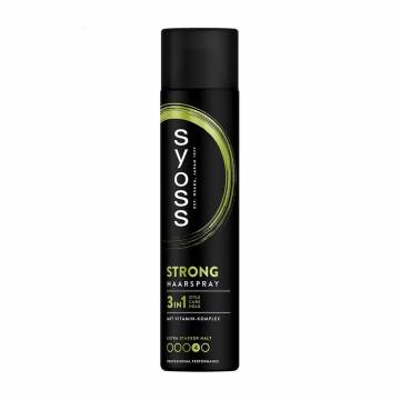 Лак для волос Syoss Strong Hairspray фиксация 4 (экстрасильная), 300 мл Лак для волос Syoss Strong Hairspray фиксация 4 (экстрасильная), 300 мл