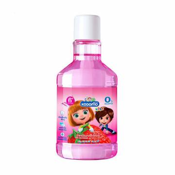 Детский ополаскиватель для ротовой полости Kodomo Kids Mouthwash Клубника, от 6 лет, 80 мл Детский ополаскиватель для ротовой полости Kodomo Kids Mouthwash Клубника, от 6 лет, 80 мл