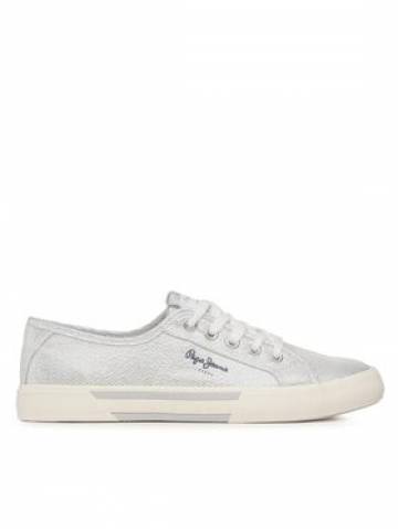 Pepe Jeans Кросівки Brady Party W PLS31439 Срібний Pepe Jeans Кросівки Brady Party W PLS31439 Срібний