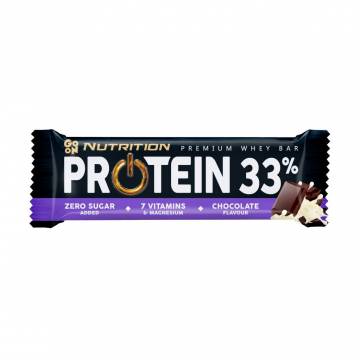 Протеиновый батончик Go On Nutrition Protein 33% Шоколад, с витаминами, без сахара, 50 г