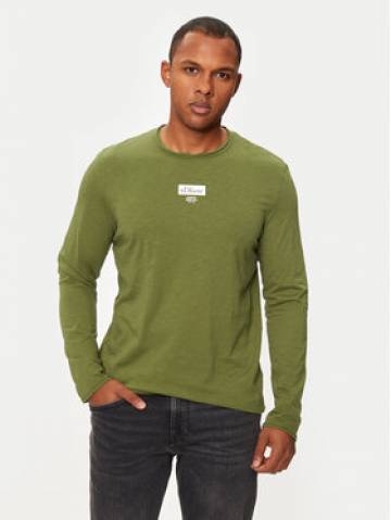 s.Oliver Longsleeve 2150055 Зелений Regular Fit s.Oliver Longsleeve 2150055 Зелений Regular Fit