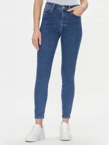 Tommy Jeans Джинси Sylvia DW0DW17147 Голубий Skinny Fit Tommy Jeans Джинси Sylvia DW0DW17147 Голубий Skinny Fit