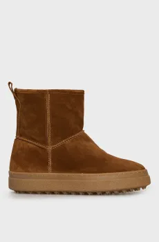 Женские рыжие замшевые угги Рыжий 40 Gant 29543781