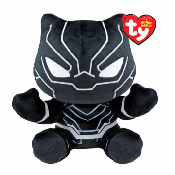 М’яка іграшка TY Marvel Чорна пантера 15 см (44000) М’яка іграшка TY Marvel Чорна пантера 15 см (44000)